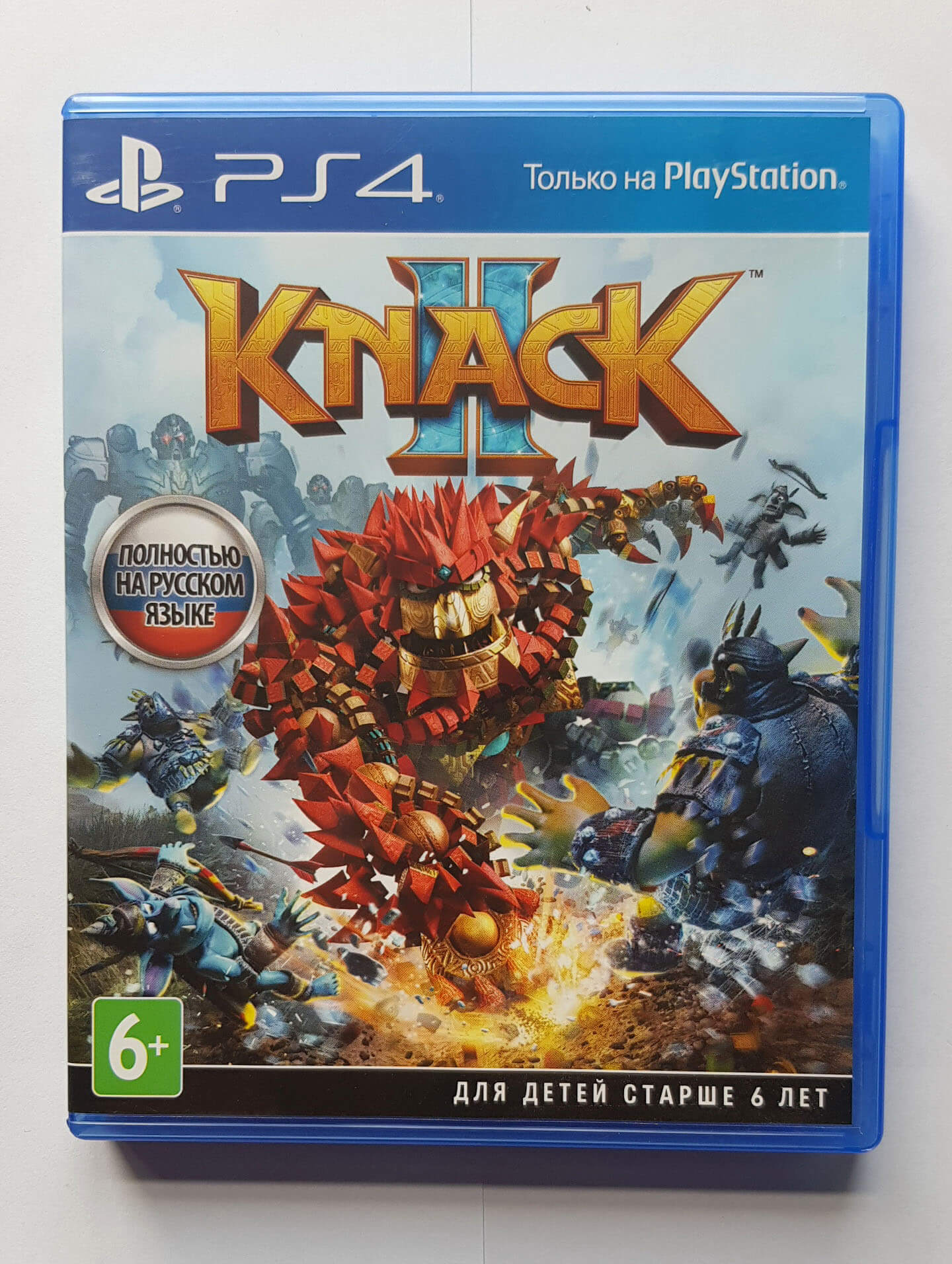 Лицензионный диск Knack 2 для PlayStation 4